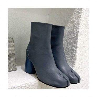 Maison Margiela 2021 Women's Leather Ankle Boots - 메종 마르지엘라 2021 여성용 레더 앵글부츠,Size(225