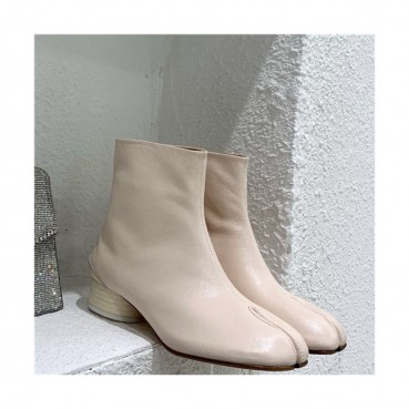 Maison Margiela 2021 Women's Leather Ankle Boots - 메종 마르지엘라 2021 여성용 레더 앵글부츠,Size(225