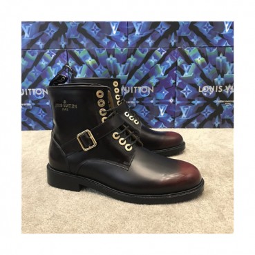 Louis Vuitton 2020 Men's Leather Ankle Boots - 루이비통 2020 남성용 레더 앵글부츠,Size(240