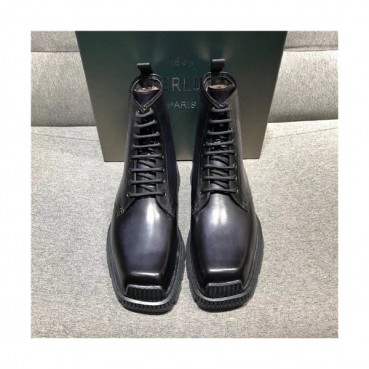 Berluti 2020 Men's Leather Ankle Boots - 벨루티 2020 남성용 레더 앵글부츠,Size(240
