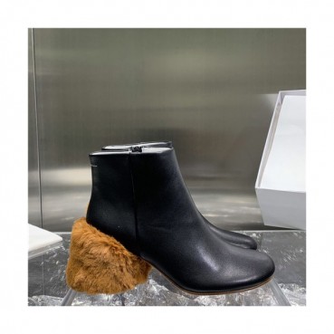 Maison Margiela 2020 Women's Leather Ankle Boots - 메종 마르지엘라 2020 여성용 레더 앵글부츠,Size(225