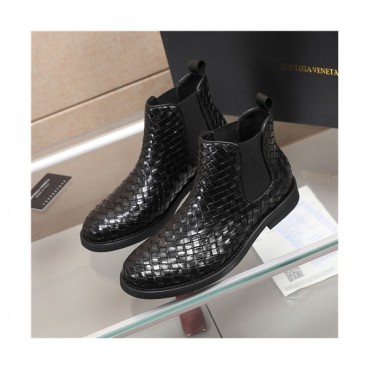 Bottega Veneta 2020 Men's Leather Ankle Boots - 보테가 베네타 2020 남성용 레더 앵글부츠,Size(240