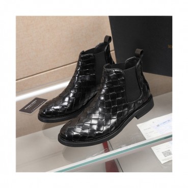 Bottega Veneta 2020 Men's Leather Ankle Boots - 보테가 베네타 2020 남성용 레더 앵글부츠,Size(240
