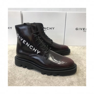 Givenchy 2020 Men's Leather Ankle Boots - 지방시 2020 남성용 레더 앵글부츠,Sizze(240