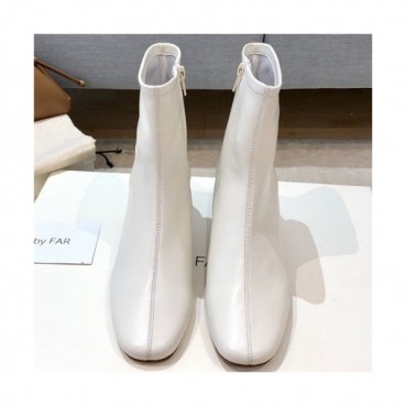 By Far 2020 Women's Leather Ankle Boots - 바이파 2020 여성용 레더 앵글부츠,Size(225