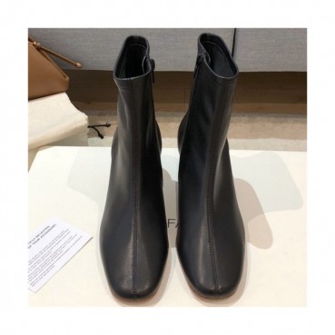 By Far 2020 Women's Leather Ankle Boots - 바이파 2020 여성용 레더 앵글부츠,Size(225
