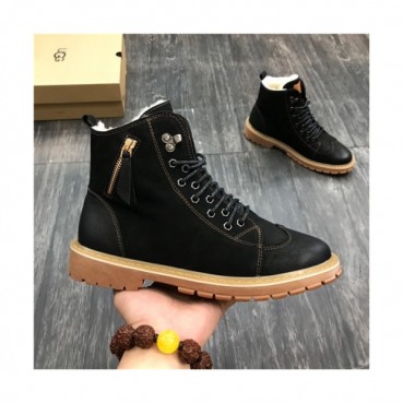 Ugg 2020 Men's Leather Wool Ankle Boots - 어그 2020 남성용 레더 울 앵글부츠,Size(240