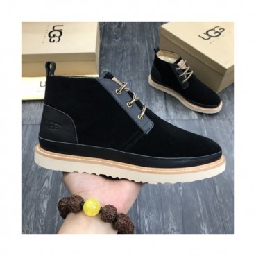Ugg 2020 Men's Leather Ankle Boots - 어그 2020 남성용 레더 앵글부츠,Size(240
