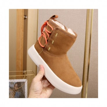 Ugg 2020 Women's Leather Wool Ankle Boots - 어그 2020 여성용 레더 울 앵글부츠,Size(225