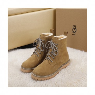 Ugg 2020 Women's Leather Wool Ankle Boots - 어그 2020 여성용 레더 울 앵글부츠,Size(225