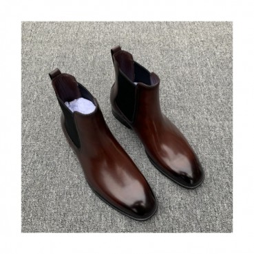 Thom Brown 2020 Men's Leather Ankle Boots - 톰브라운 2020 남성용 레더 앵글부츠, Size(240