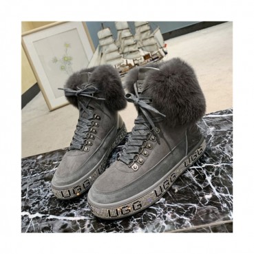 Ugg 2020 Women's Leather Wool Ankle Boots - 어그 2020 여성용 레더 울 앵글부츠,Size(225