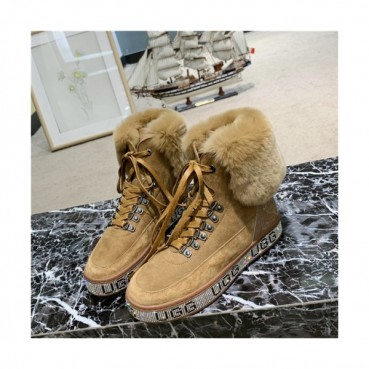 Ugg 2020 Women's Leather Wool Ankle Boots - 어그 2020 여성용 레더 울 앵글부츠,Size(225