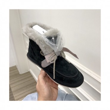 Ugg 2020 Women's Leather Wool Ankle Boots - 어그 2020 여성용 레더 울 앵글부츠,Size(225