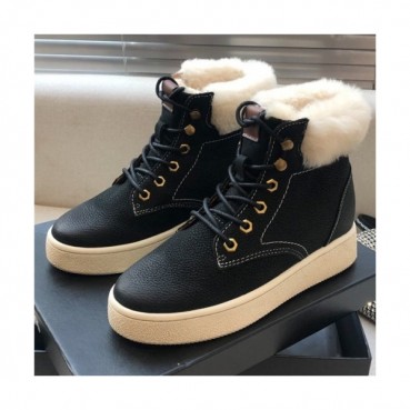 Ugg 2020 Women's Leather Wool Ankle Boots - 어그 2020 여성용 레더 울 앵글부츠,Size(225