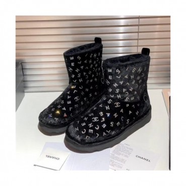 Chanel 2020 Women's Woll Ankle Boots - 샤넬 2020 여성용 울 앵글부츠 , CHAS0469, Size(225