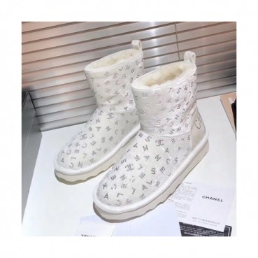 Chanel 2020 Women's Woll Ankle Boots - 샤넬 2020 여성용 울 앵글부츠 , CHAS0469, Size(225