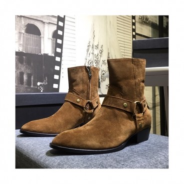 Saint Laurent 2020 Mens Leather Boots - 입생로랑 2020 남성용 레더 부츠 SLS0067,Size(240 