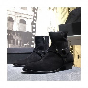 Saint Laurent 2020 Mens Leather Boots - 입생로랑 2020 남성용 레더 부츠 SLS0066,Size(240 