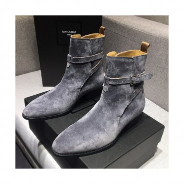 Saint Laurent 2020 Mens Leather Boots - 입생로랑 2020 남성용 레더 부츠 SLS0063,Size(240 