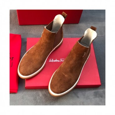 Ferragamo 2020 Mens Leather Boots - 페라가모 2020 남성용 레더 부츠,FGMS0265,Size(240 