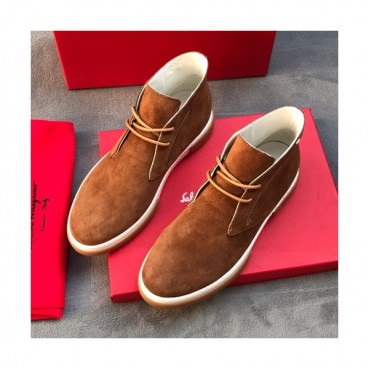 Ferragamo 2020 Mens Leather Boots - 페라가모 2020 남성용 레더 부츠,FGMS0260,Size(240 