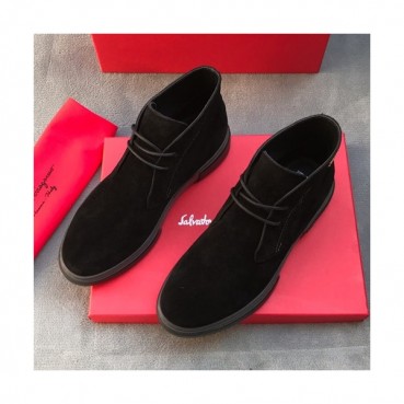 Ferragamo 2020 Mens Leather Boots - 페라가모 2020 남성용 레더 부츠,FGMS0259,Size(240 
