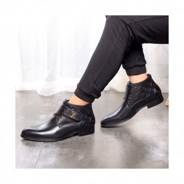 Louis Vuitton 2020 Mens Leather Boots - 루이비통 2020 남성용 레더 부츠 LOUS0710,Size(240 
