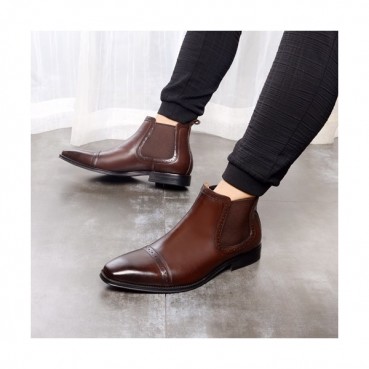 Ferragamo 2020 Mens Leather Boots - 페라가모 2020 남성용 레더 부츠,FGMS0236,Size(240 