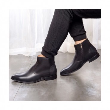 Ferragamo 2020 Mens Leather Boots - 페라가모 2020 남성용 레더 부츠,FGMS0235,Size(240 