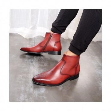 Ferragamo 2020 Mens Leather Boots - 페라가모 2020 남성용 레더 부츠,FGMS0233,Size(240 