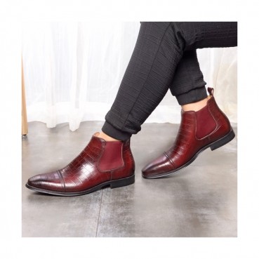 Ferragamo 2020 Mens Leather Boots - 페라가모 2020 남성용 레더 부츠,FGMS0232,Size(240 