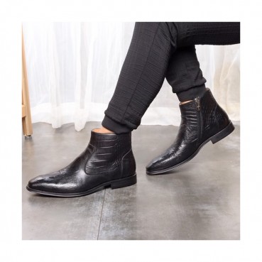 Ferragamo 2020 Mens Leather Boots - 페라가모 2020 남성용 레더 부츠,FGMS0229,Size(240 