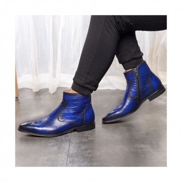 Ferragamo 2020 Mens Leather Boots - 페라가모 2020 남성용 레더 부츠,FGMS0228,Size(240 