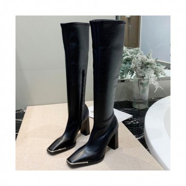Alexander wang 2019 Ladies Leather High Heel Long Boots - 알렉산더왕 2019 여성용 레더 하이힐 롱 부츠 ALWS0025,Size(225