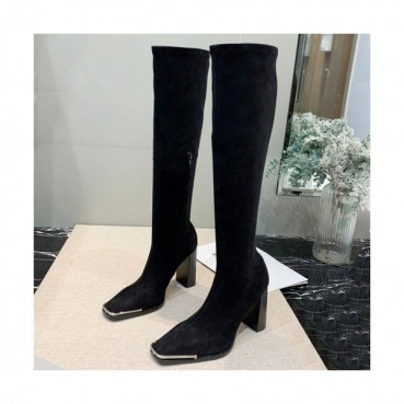 Alexander wang 2019 Ladies Suede High Heel Long Boots - 알렉산더왕 2019 여성용 스웨이드 하이힐 롱 부츠 ALWS0024,Size(225