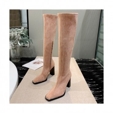 Alexander wang 2019 Ladies Suede High Heel Long Boots - 알렉산더왕 2019 여성용 스웨이드 하이힐 롱 부츠 ALWS0020,Size(225
