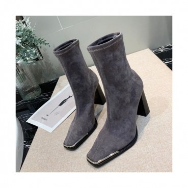 Alexander wang 2019 Ladies Suede High Heel Boots - 알렉산더왕 2019 여성용 스웨이드 하이힐 부츠 ALWS0015,Size(225