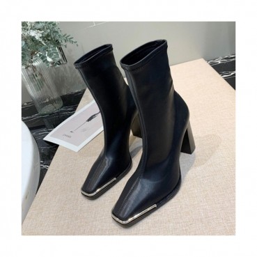 Alexander wang 2019 Ladies Leather High Heel Boots - 알렉산더왕 2019 여성용 레더 하이힐 부츠 ALWS0014,Size(225