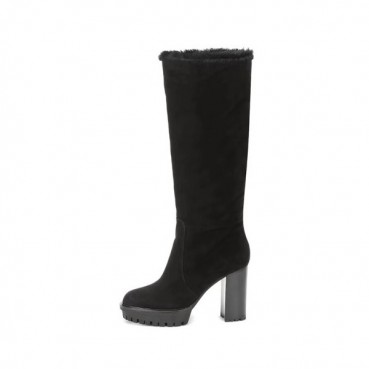 Gianvito Rossi 2019 Ladies High Heel Long Boots - 지안비토 로시 2019 여성용 하이힐 롱 부츠 GRS0035,Size(225
