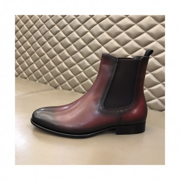Berluti 2019 Mens Leather Boots -  벨루티 2019 남성용 레더 부츠,BERTS0060.Size(240 