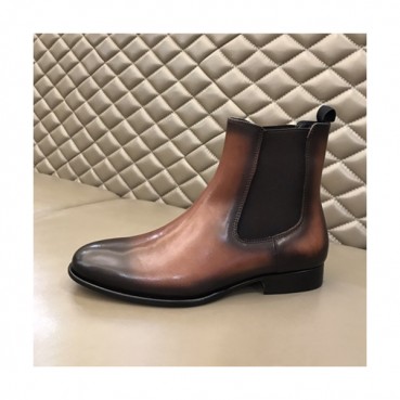 Berluti 2019 Mens Leather Boots -  벨루티 2019 남성용 레더 부츠,BERTS0059.Size(240 