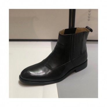 Gucci 2019 Mens Leather Boots - 구찌 2019 남성용 레더 부츠 GUCS0457,Size(245