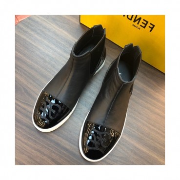 Fendi 2019 Mens Leather Boots - 펜디 2019 남성용 레더 부츠 FENS0174,Size(240 