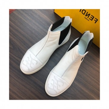 Fendi 2019 Mens Leather Boots - 펜디 2019 남성용 레더 부츠 FENS0173,Size(240 