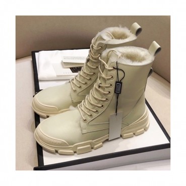 Gucci 2019 Ladies  Leather Boots - 구찌 2019 여성용 레더 부츠 GUCS0417,Size(225