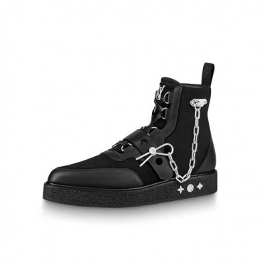 Louis Vuitton 2019 Mm / Wm Suede Boots Sneakers - 루이비통 2019 남여공용 스웨이드 부츠 스니커즈 LOUS0300.Size(225 