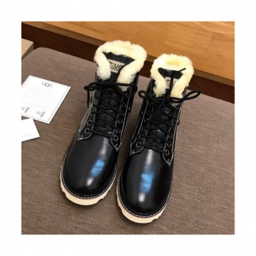 UGG 2019 Mens Leather & Wool Boots - UGG 2019 남성용 레더 & 울 부츠 UGGS0046.Size(240 