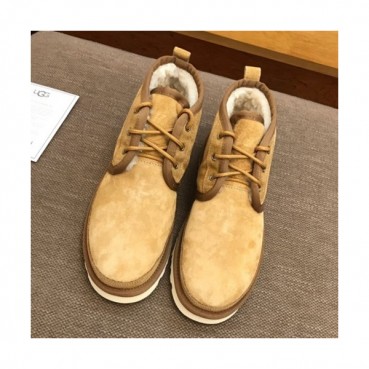 UGG 2019 Mens Leather & Wool Boots - UGG 2019 남성용 레더 & 울 부츠 UGGS0041.Size(240 