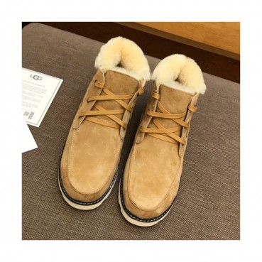 UGG 2019 Mens Leather & Wool Boots - UGG 2019 남성용 레더 & 울 부츠 UGGS0036.Size(240 